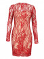 Платье-футляр с длинным рукавом и декоративной отделкой MIKAEL D  –  Общий вид