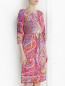 Трикотажное платье с узором "пейсли" Etro  –  Модель Верх-Низ