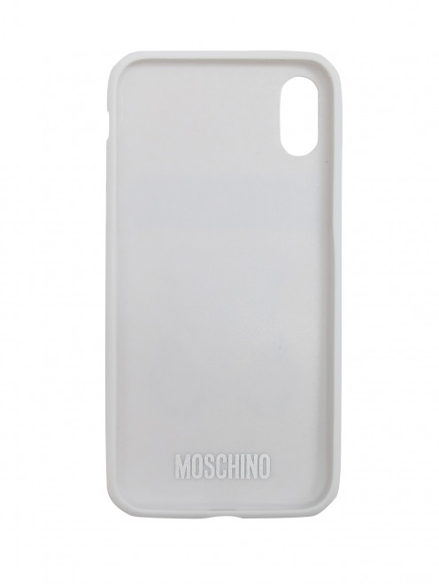 Чехол для IPhone 8 с принтом Moschino - Обтравка1