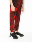 Трикотажные брюки с узором Dolce & Gabbana  –  МодельВерхНиз
