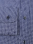 Рубашка из хлопка с узором Lagerfeld  –  Деталь1