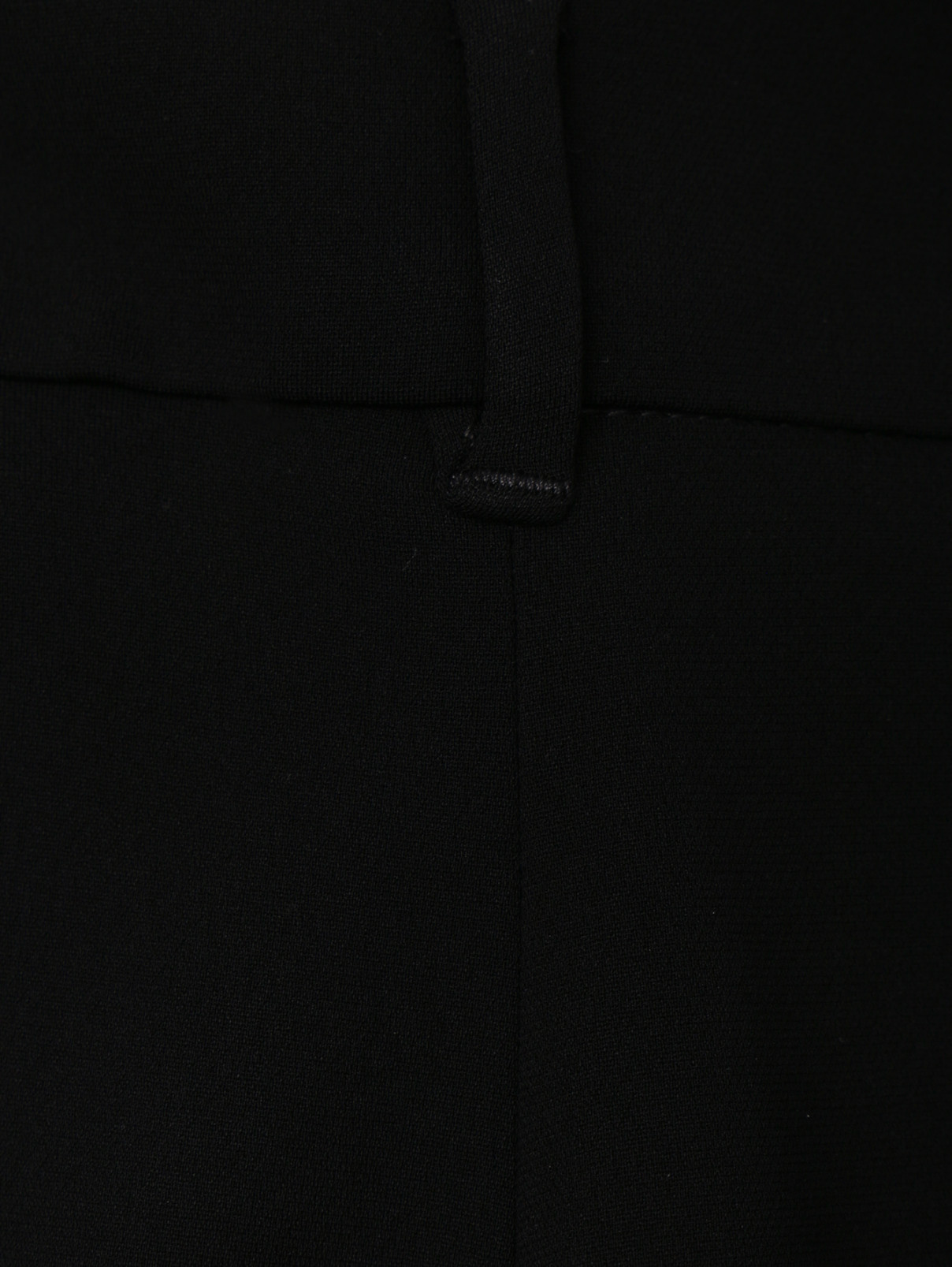 Брюки-палаццо с ремнем Max Mara  –  Деталь1  – Цвет:  Черный