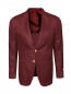 Пиджак из шерсти и шелка с накладными карманами Isaia  –  Общий вид