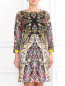 Платье из хлопка с узором "пейсли" Etro  –  Модель Верх-Низ