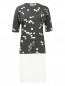 Платье из хлопка с коротким рукавом Jil Sander  –  Общий вид