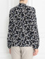 Шелковая блуза с цветочным принтом Persona by Marina Rinaldi  –  Модель Верх-Низ1