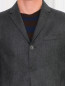 Однобортный пиджак из шерсти Emporio Armani  –  Модель Общий вид1