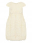 Платье из жаккарда с рельефной фактурой декорированное бантами MiMiSol  –  Общий вид