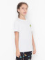 Хлопковая футболка с принтом Barrow Kids  –  МодельВерхНиз