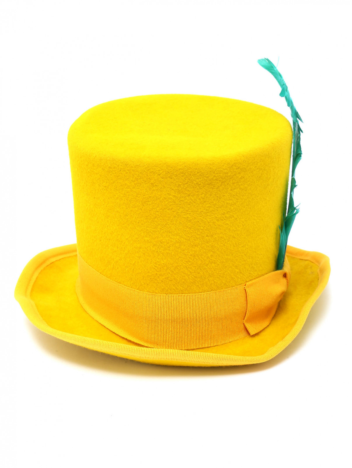Шляпа из меха кролика Etro  –  Общий вид  – Цвет:  Желтый