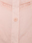 Рубашка из хлопка с вышивкой Persona by Marina Rinaldi  –  Деталь
