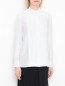 Однотонная блуза из смешанного шелка Moschino Boutique  –  МодельВерхНиз