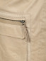 Куртка из кожи с драпировкой Isola Marras  –  Деталь1