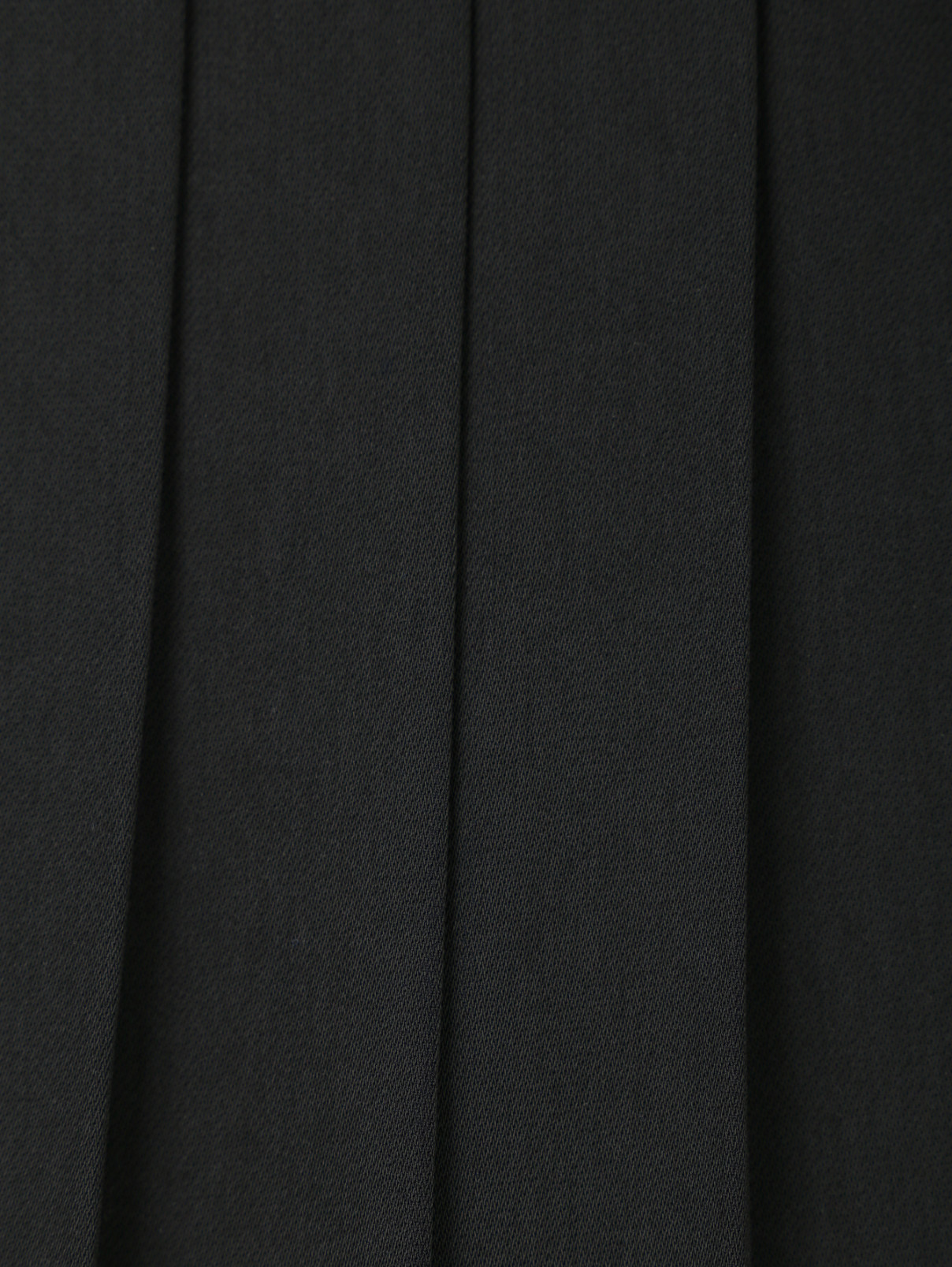 Плиссированная юбка со вставкой N21  –  Деталь1  – Цвет:  Черный