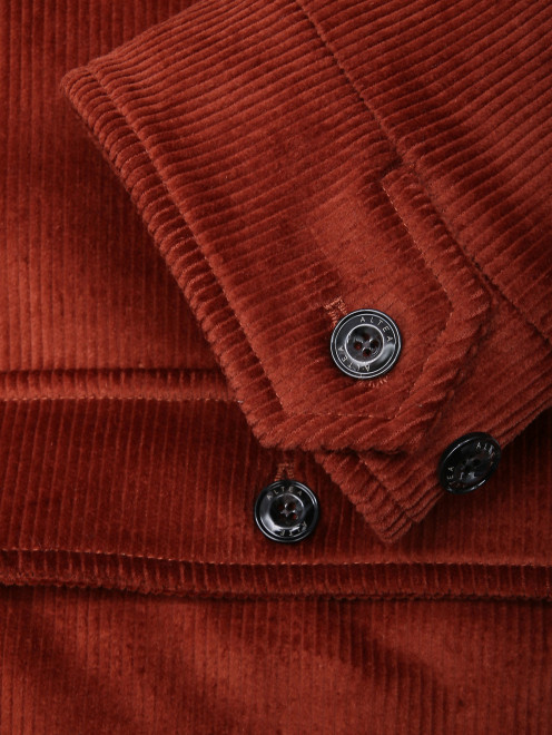 Вельветовая куртка с карманами - Деталь1