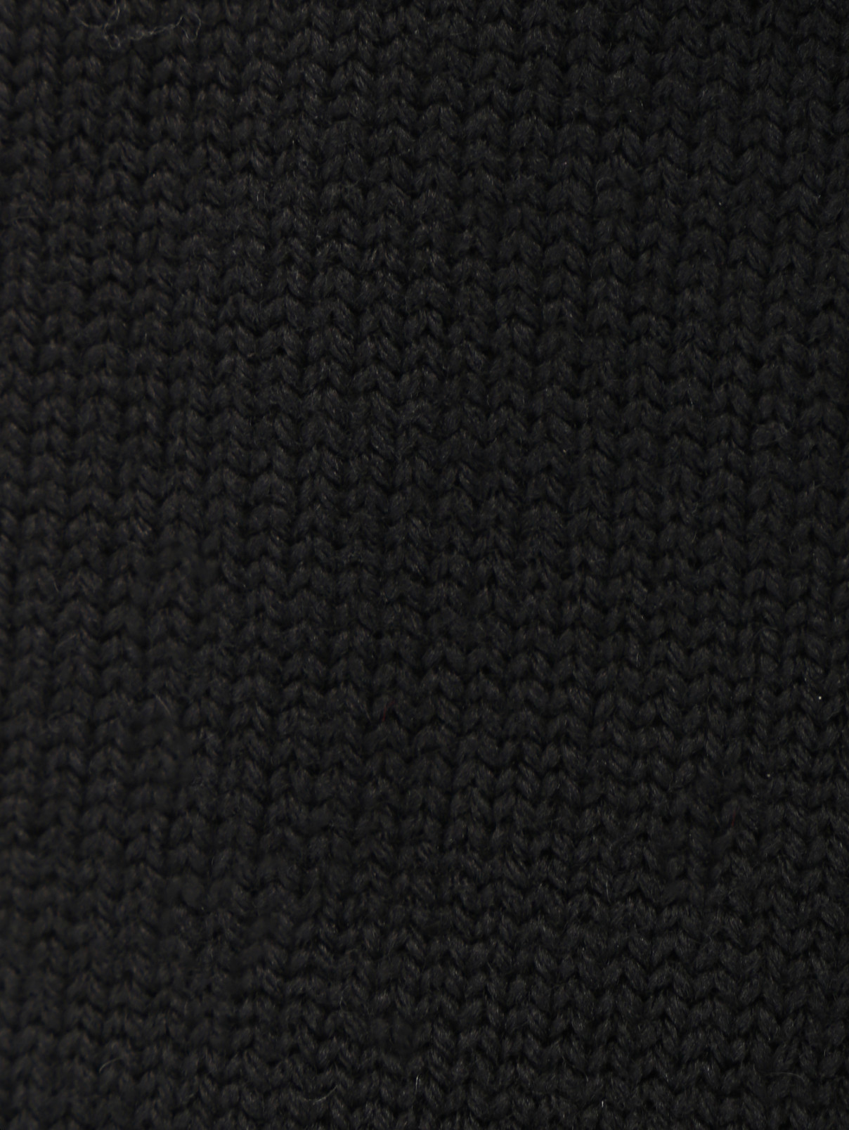 Перчатки удлиненные из шерсти с бантиком IL Trenino  –  Деталь  – Цвет:  Черный