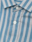 Рубашка из хлопка с узором "полоска" I Piccoli GiosBrun  –  Деталь
