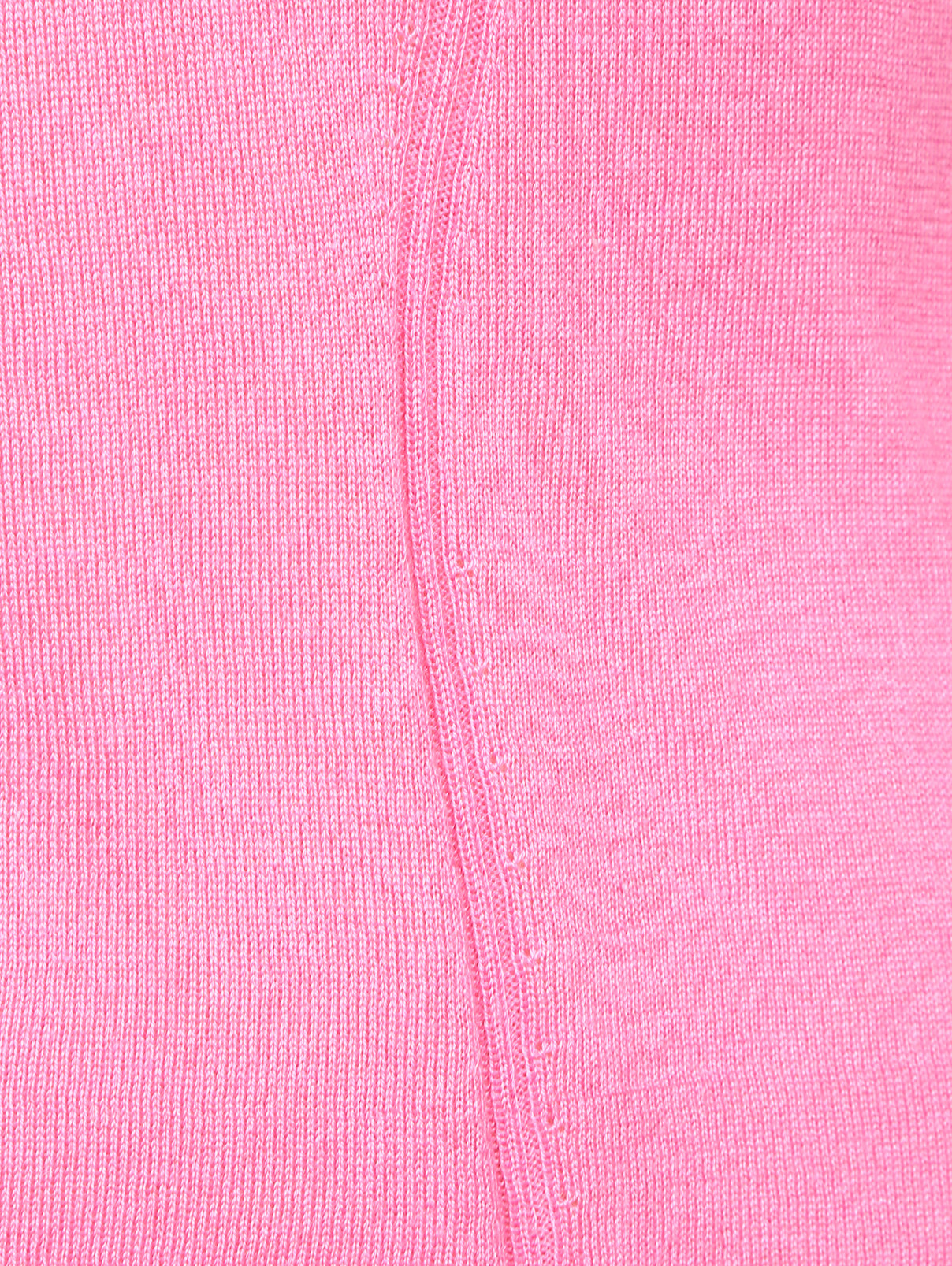 Джемпер из шелка и кашемира Marina Rinaldi  –  Деталь  – Цвет:  Розовый
