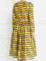 Платье-миди из шелка с узором Mary Katrantzou  –  Модель Верх-Низ1