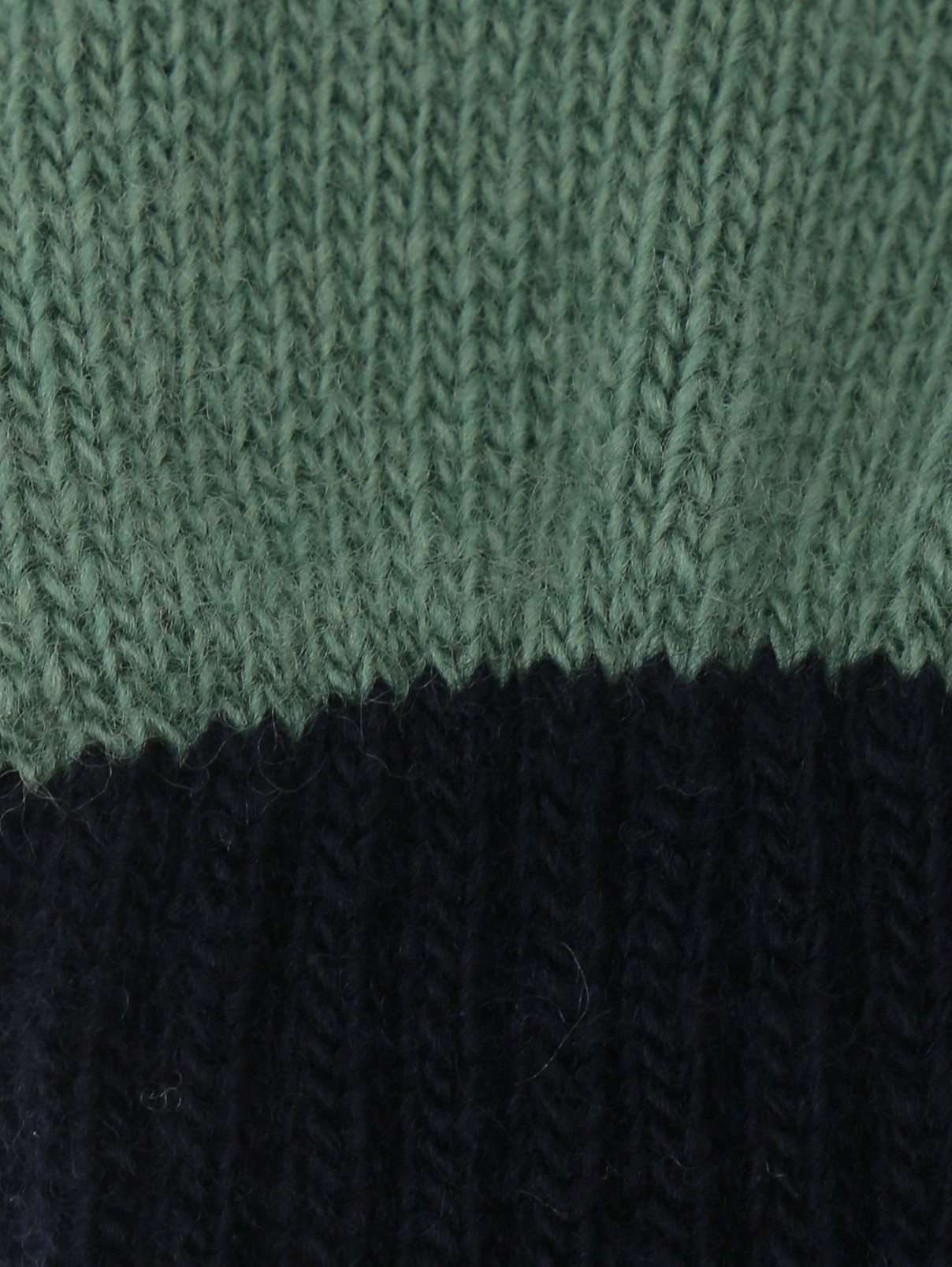 Шерстяные перчатки колор блок Il Gufo  –  Деталь1  – Цвет:  Зеленый