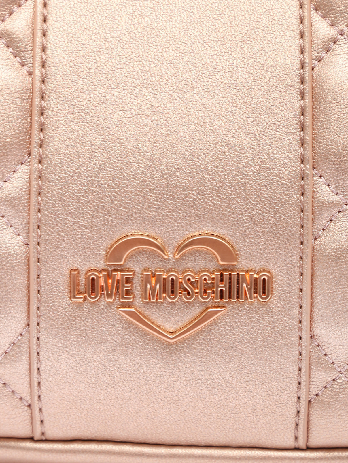 Поясная сумка на молнии с логотипом Moschino Love  –  Деталь