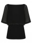 Комбинированная блуза Versace Collection  –  Общий вид