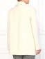 Двубортное шерстяное пальто с боковыми карманами Moschino Boutique  –  Модель Верх-Низ1