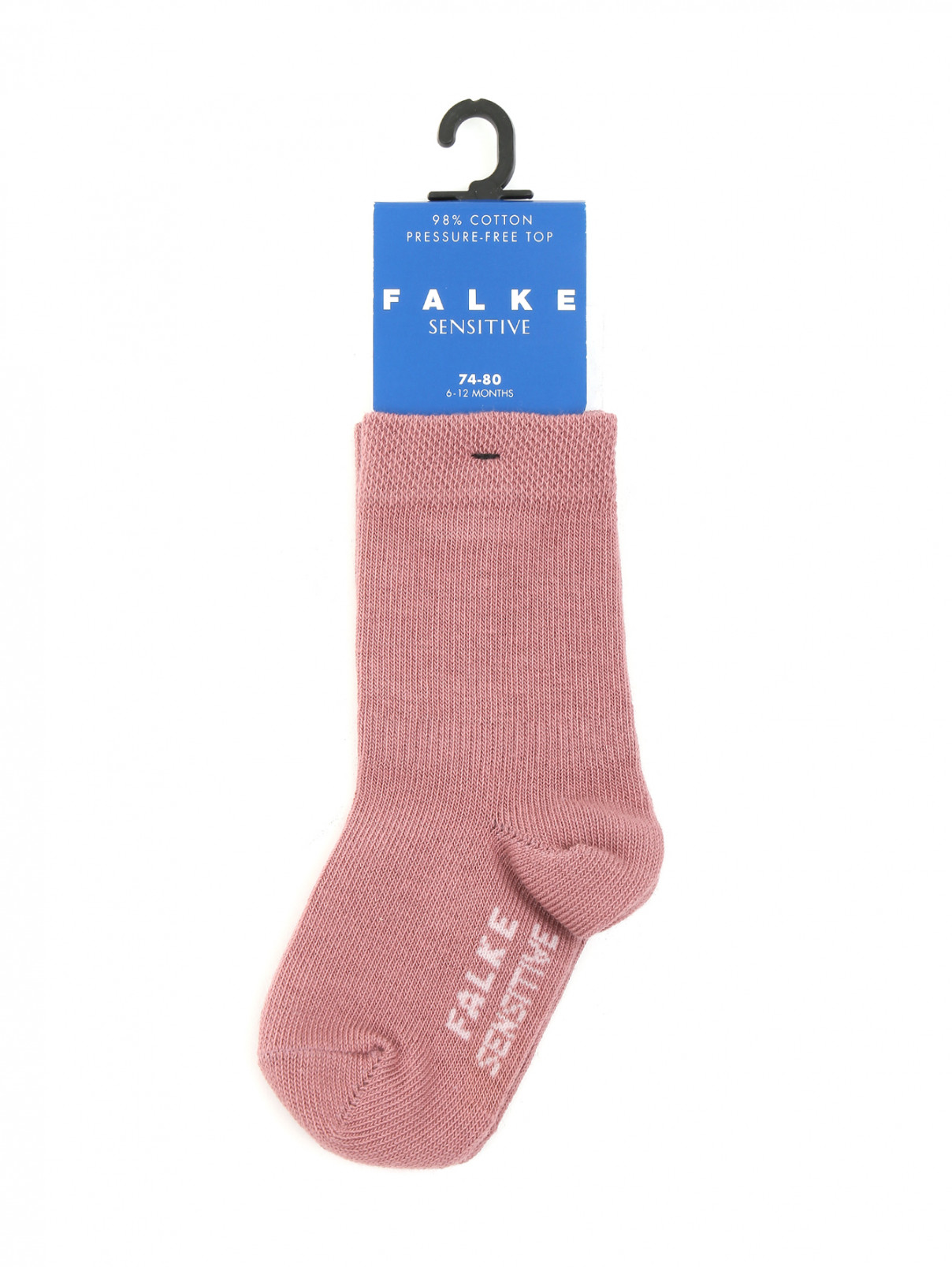 Носки из хлопка Falke  –  Общий вид  – Цвет:  Розовый