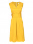 Платье из хлопка с V-образным вырезом Max Mara  –  Общий вид