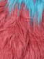 Шарф двухцветный из эко-меха Alabama Muse  –  Деталь