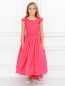 Платье с пышной юбкой и поясом-бант Junior Gaultier  –  Модель Общий вид