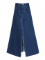 Джинсовая юбка с разрезом MM6  –  Общий вид