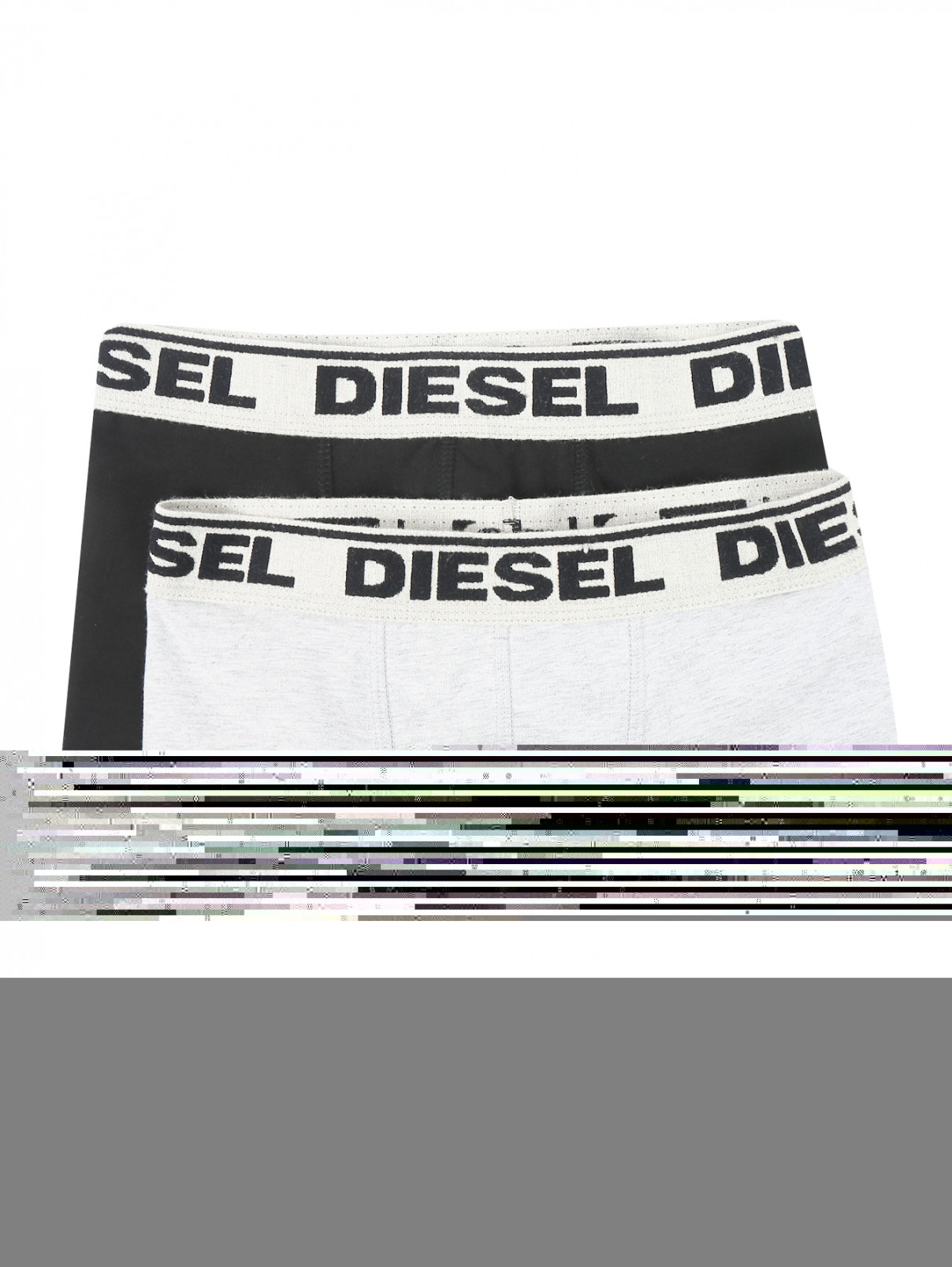 Комплект трусов из хлопка Diesel  –  Общий вид  – Цвет:  Мультиколор