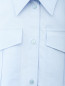 Рубашка из хлопка с накладными карманами Rochas  –  Деталь1