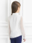 Блуза из шелка с узором Fendi  –  Модель Верх-Низ1