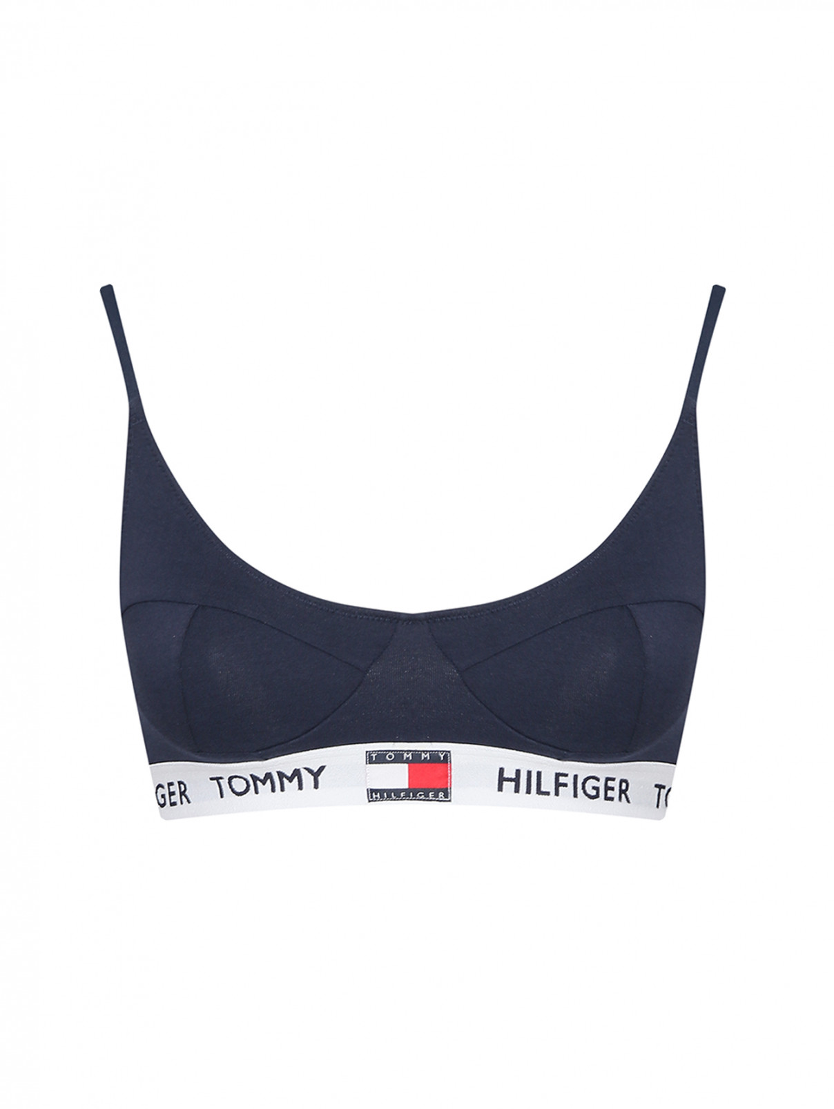 Бюстгальтер из хлопка с логотипом Tommy Hilfiger  –  Общий вид