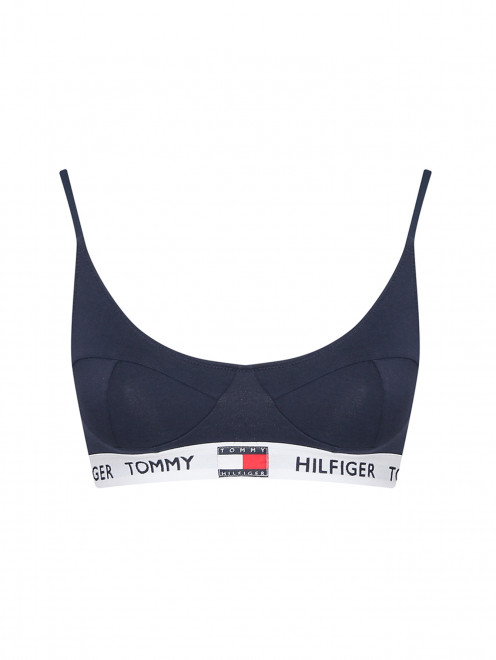 Бюстгальтер из хлопка с логотипом Tommy Hilfiger - Общий вид