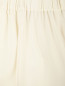 Укороченные широкие брюки из шерсти на резинке Barbara Bui  –  Деталь