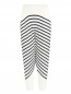 Плиссированные брюки свободного кроя с узором "полоска" Jean Paul Gaultier  –  Общий вид
