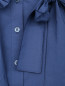 Блуза из хлопка с бантами BOUTIQUE MOSCHINO  –  Деталь