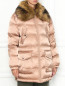 Куртка на молнии с карманами и меховой отделкой Moschino Love  –  МодельВерхНиз