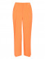 Укороченные брюки свободного кроя из смешанного шелка Cedric Charlier  –  Общий вид