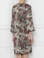 Платье шерстяное с узором пейсли Etro  –  МодельВерхНиз1