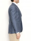 Пиджак из хлопка и льна с узором L.B.M.  –  МодельВерхНиз2