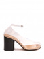 Полупрозрачные туфли Tabi на фигурном каблуке Maison Margiela  –  Обтравка1