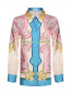 Блуза из шелка с узором Etro  –  Общий вид