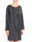 Платье свободного кроя с принтом Moschino Couture  –  Модель Верх-Низ