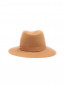 Шляпа из шерсти с золотой фурнитурой Elisabetta Franchi  –  Обтравка2