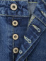 Укороченные джинсы прямого кроя Dondup  –  Деталь