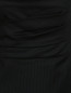 Платье-футляр из шерсти со сборкой на груди DKNY  –  Деталь